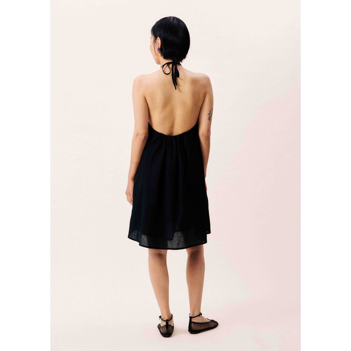 Robe DANAE noir, FRNCH