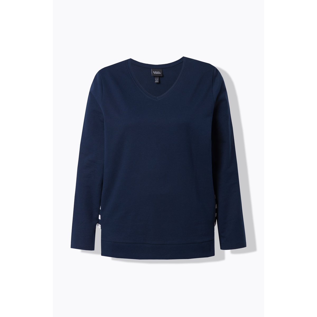 Sweat-shirt coupe évasée marine, ULLA POPKEN