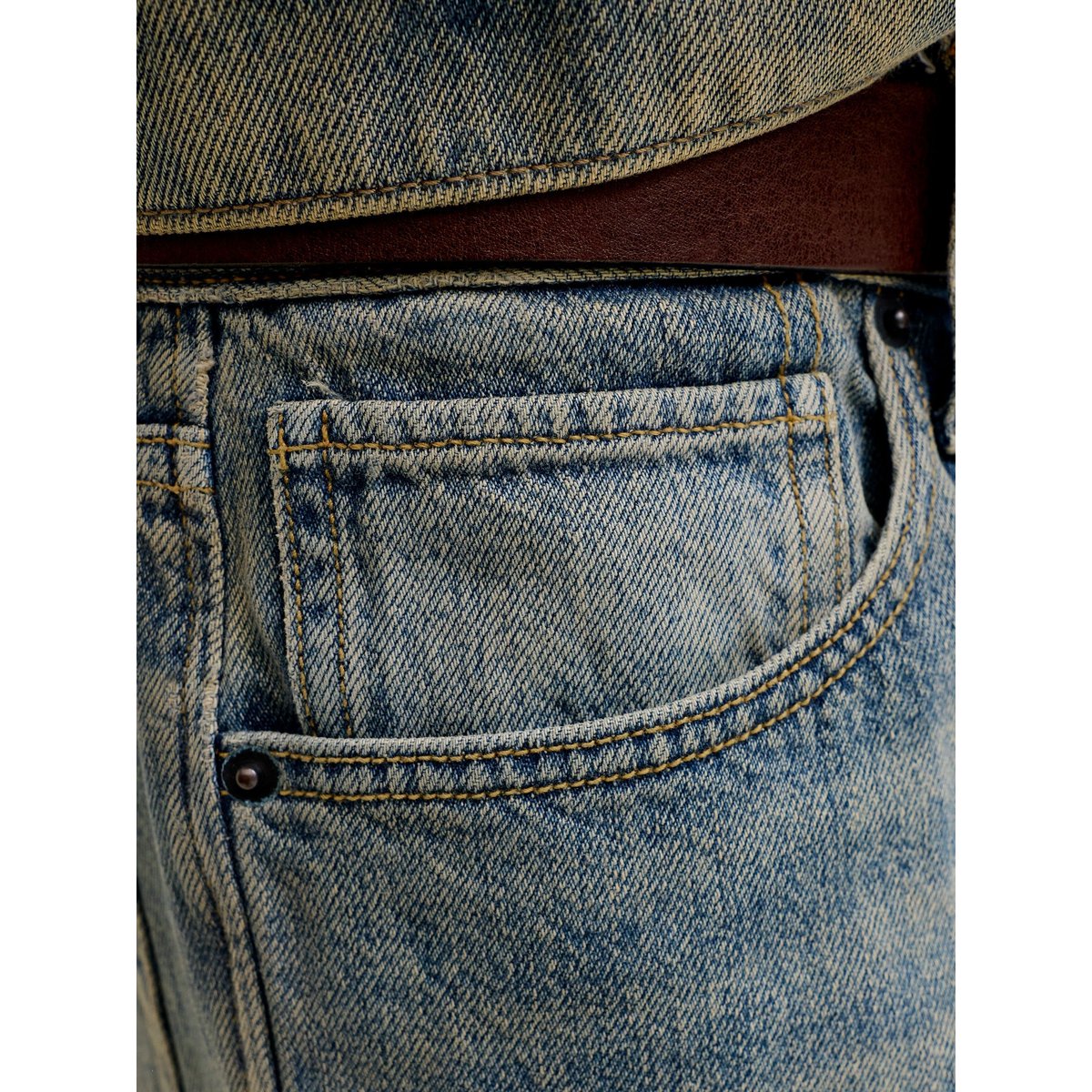 Short En Denim bleue - blue denim 1, JACK & JONES