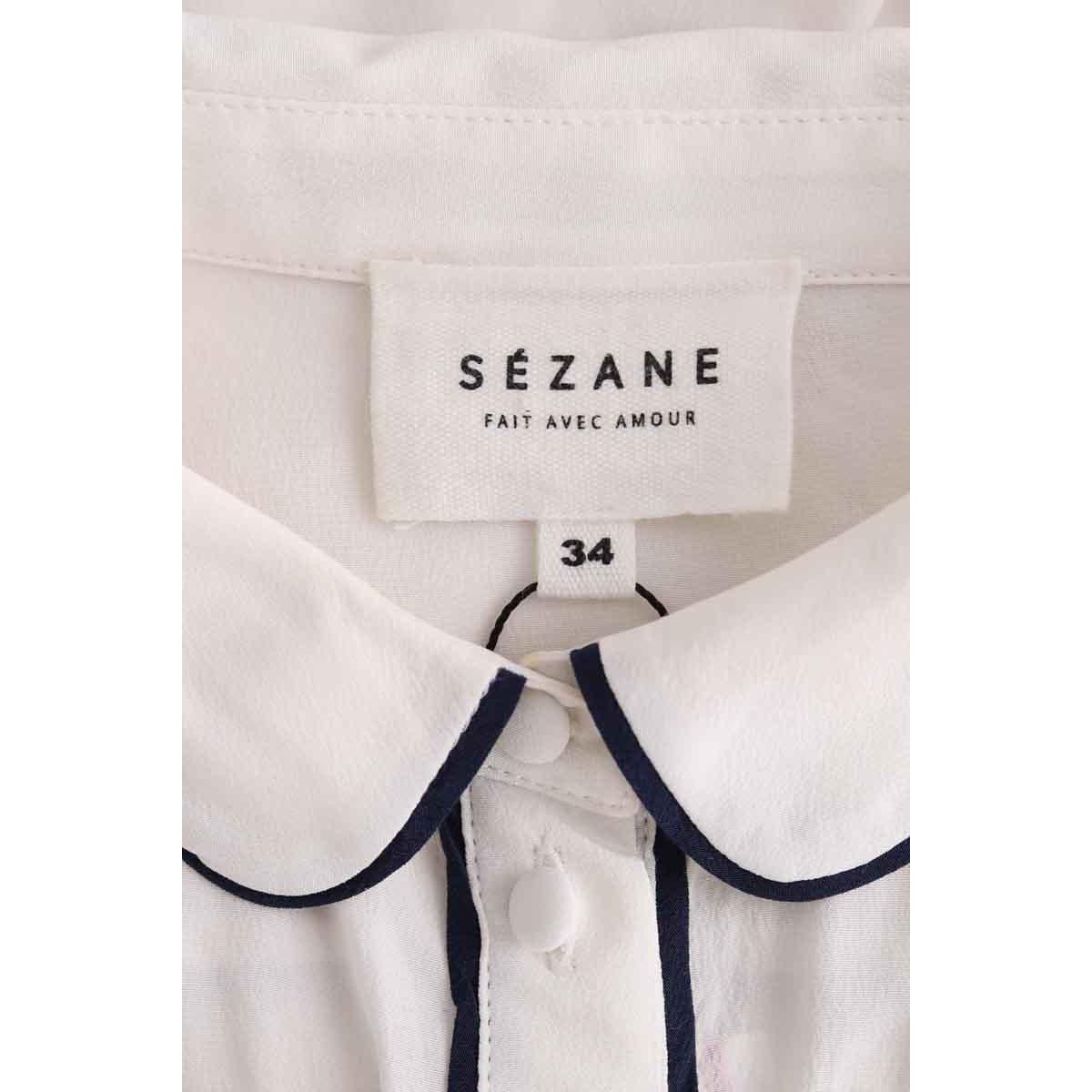 Chemise - Très Bon État blanc, SEZANE