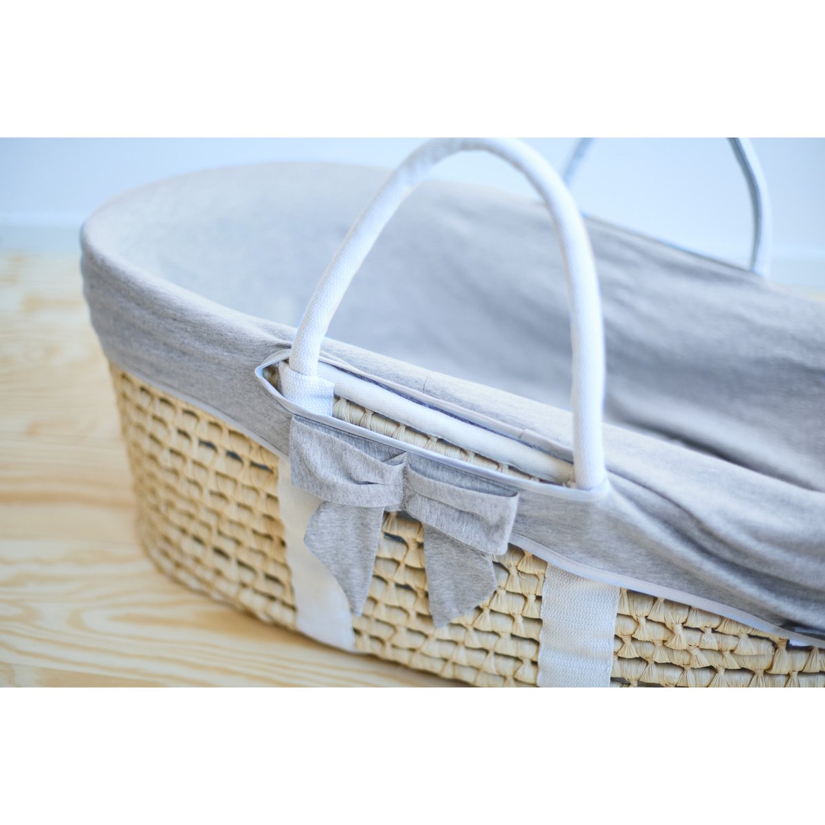 Couffin + habillage jersey gris, CHILDHOME