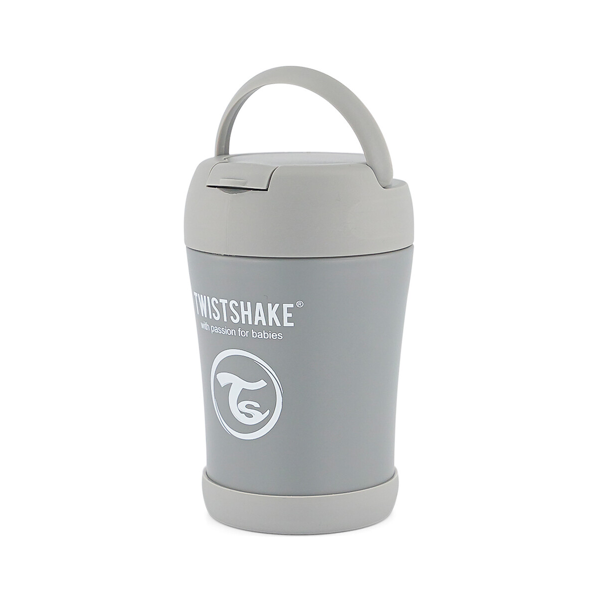 Termo de alimentos 350ml, Twistshake cinzento, TWISTSHAKE