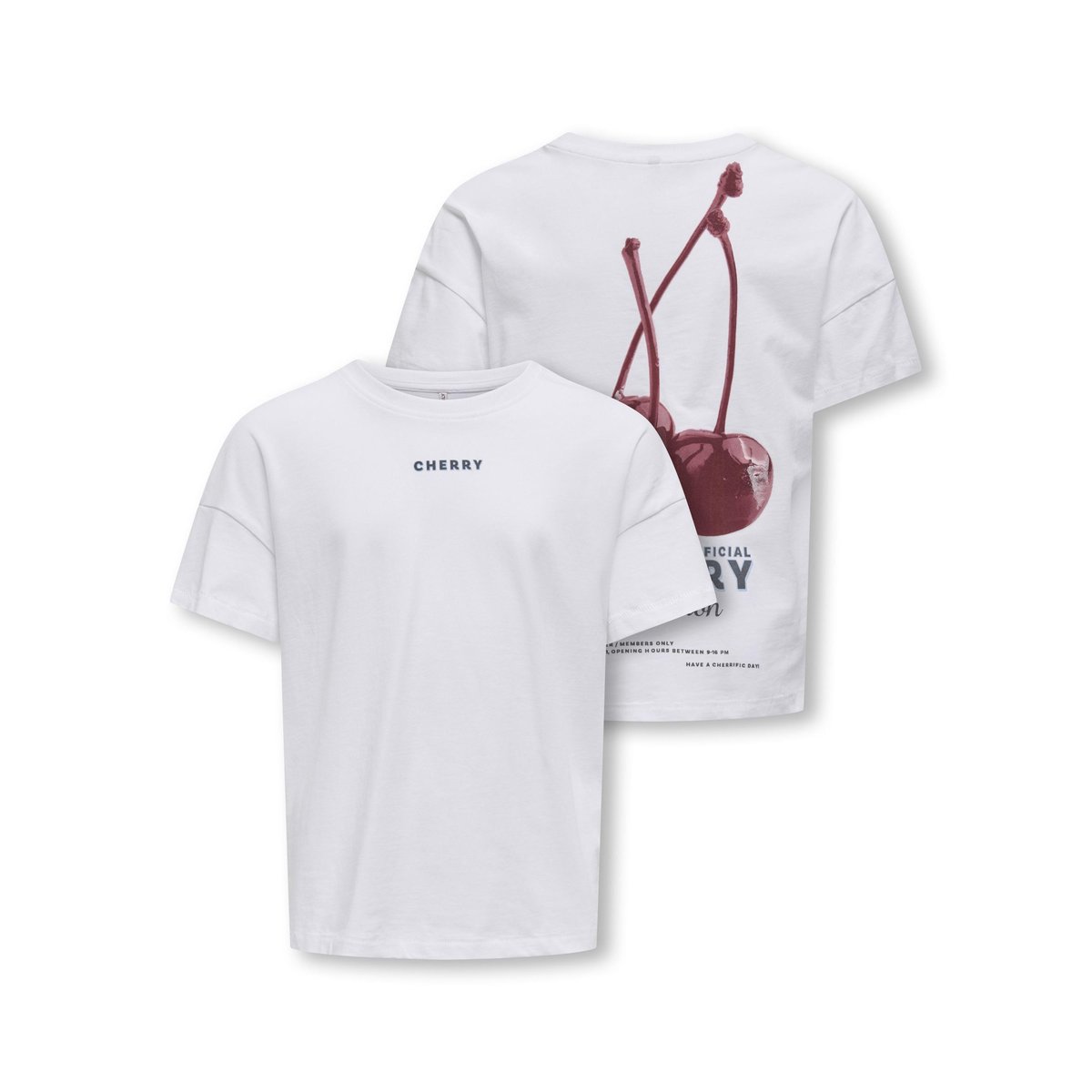 T-Shirt bright white, KIDS ONLY