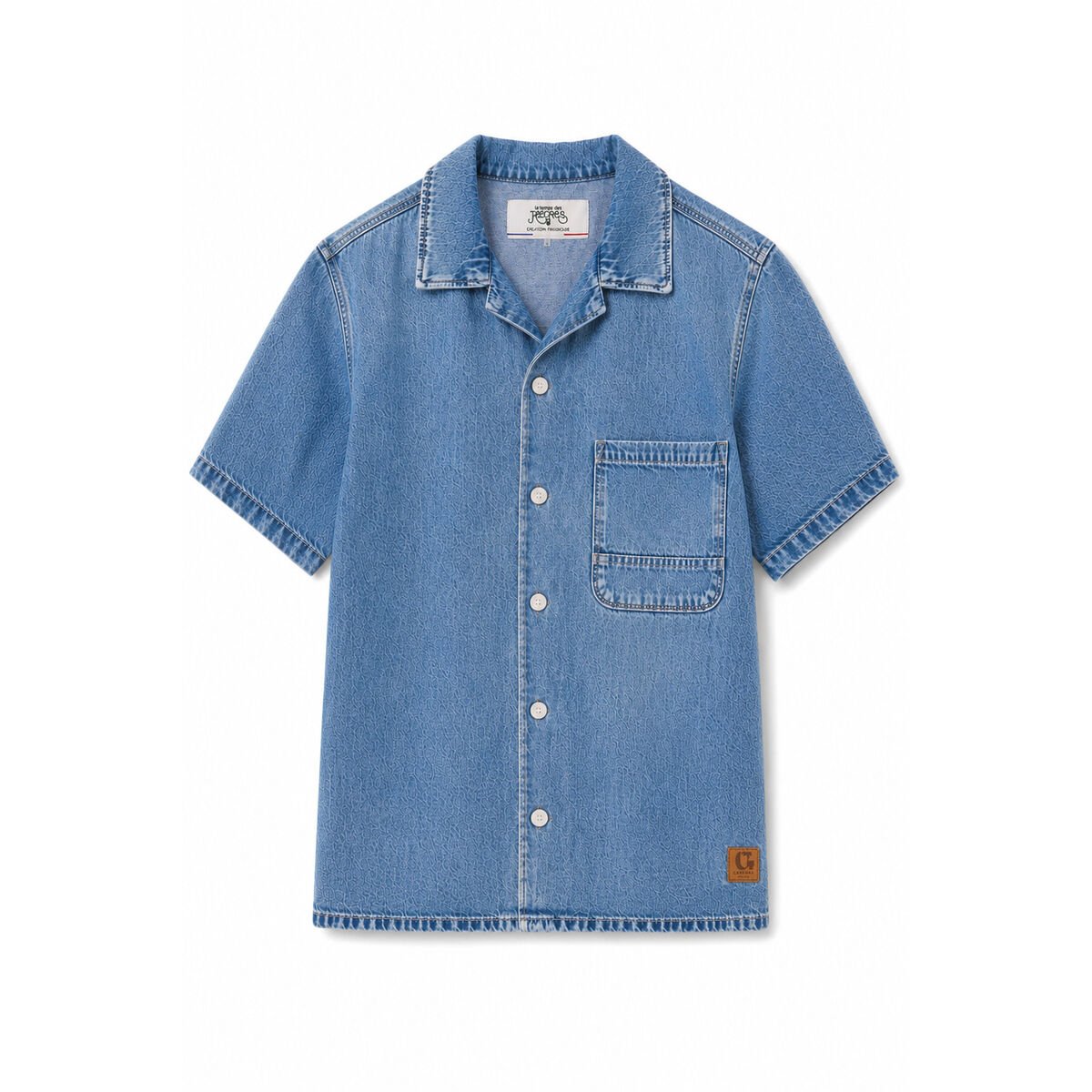 Chemise SULO blue, LE TEMPS DES CERISES