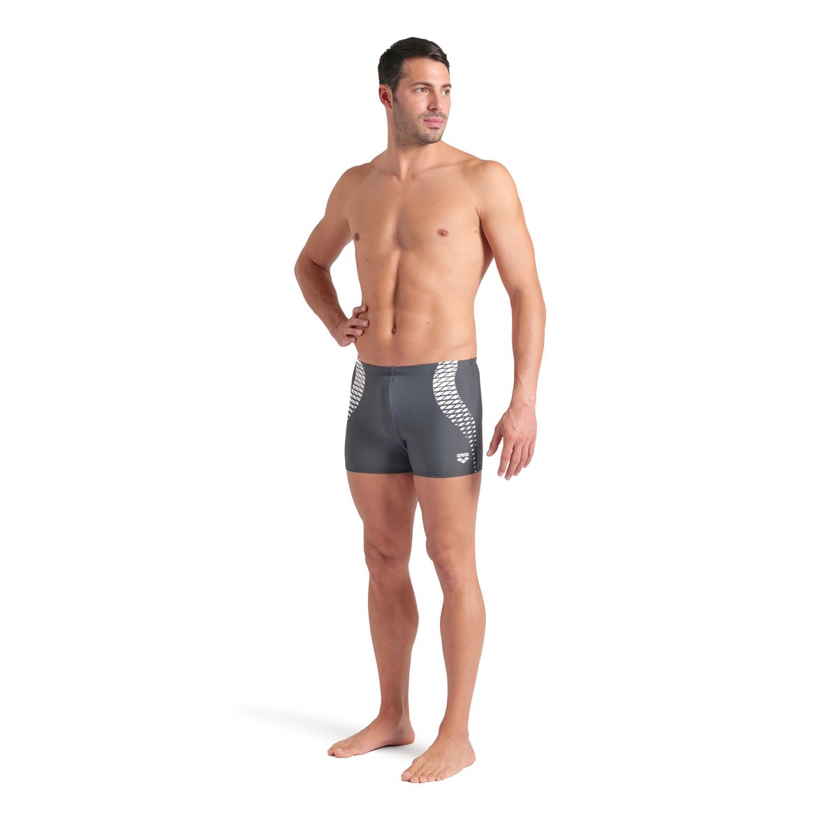 Short de bain arena Feel Openings pour homme asphalt-white, ARENA