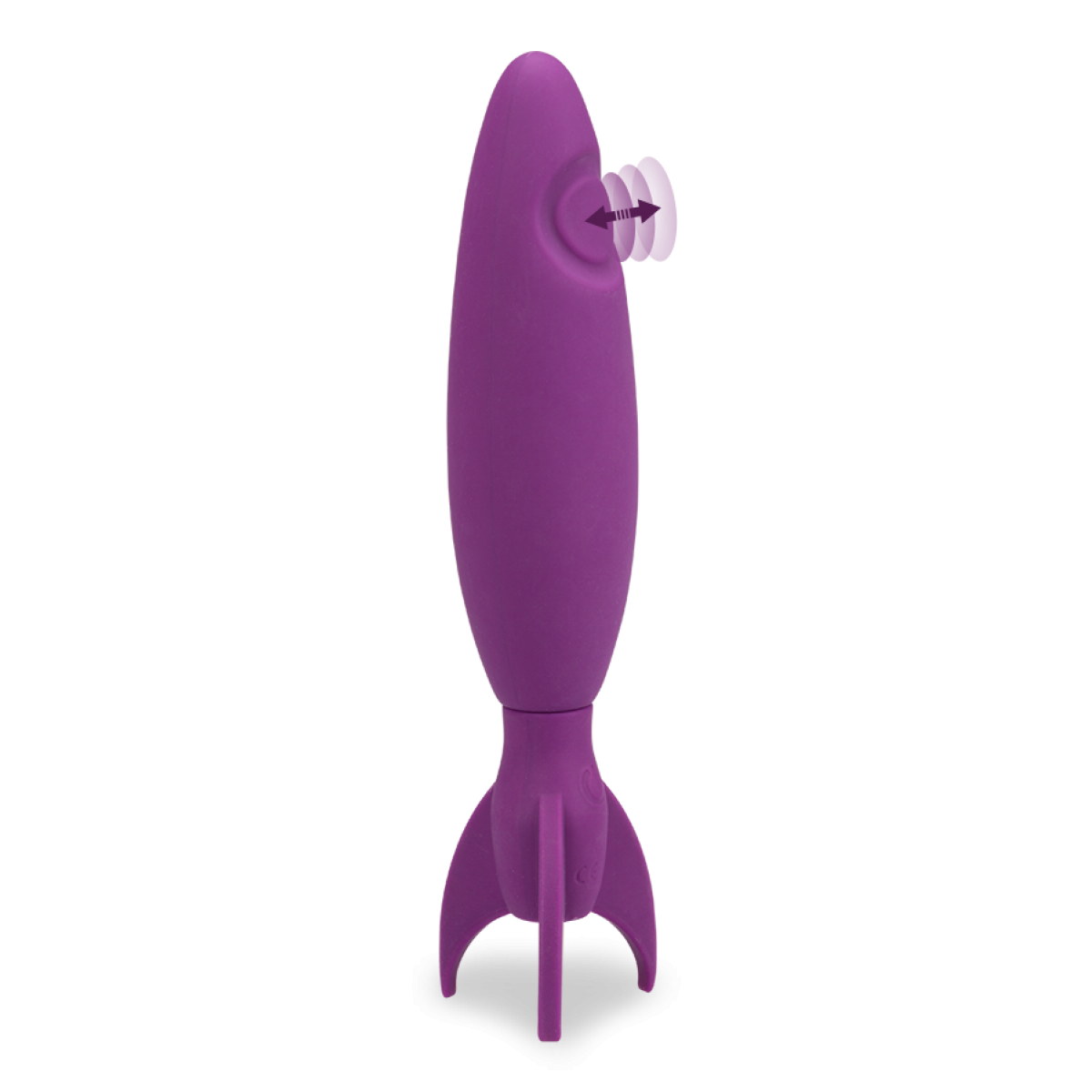 Vibromasseur puissant percuteur Eclipse violet, LOVE AND VIBES
