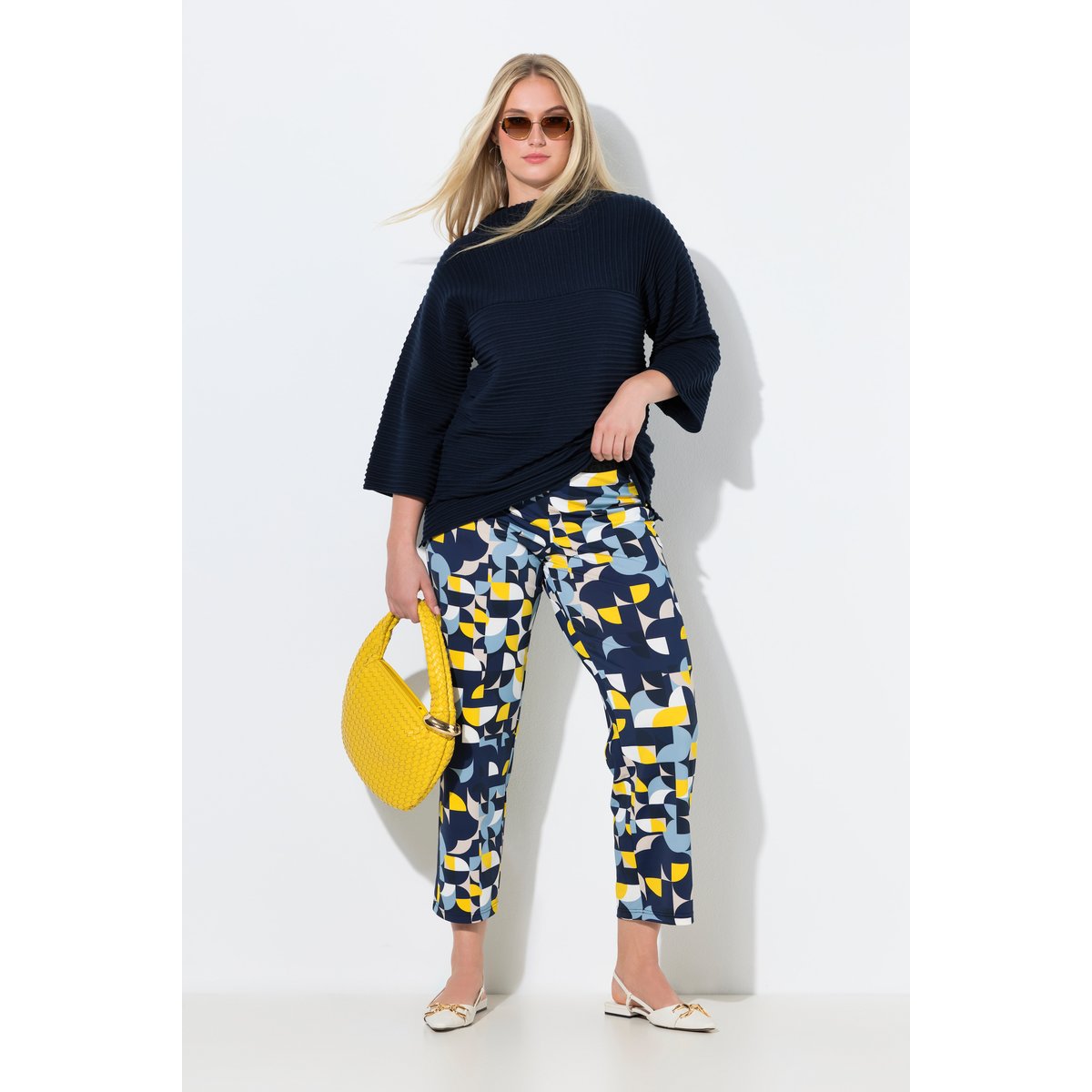 Pantalon Sienna en jersey, taille élastique univers, ULLA POPKEN