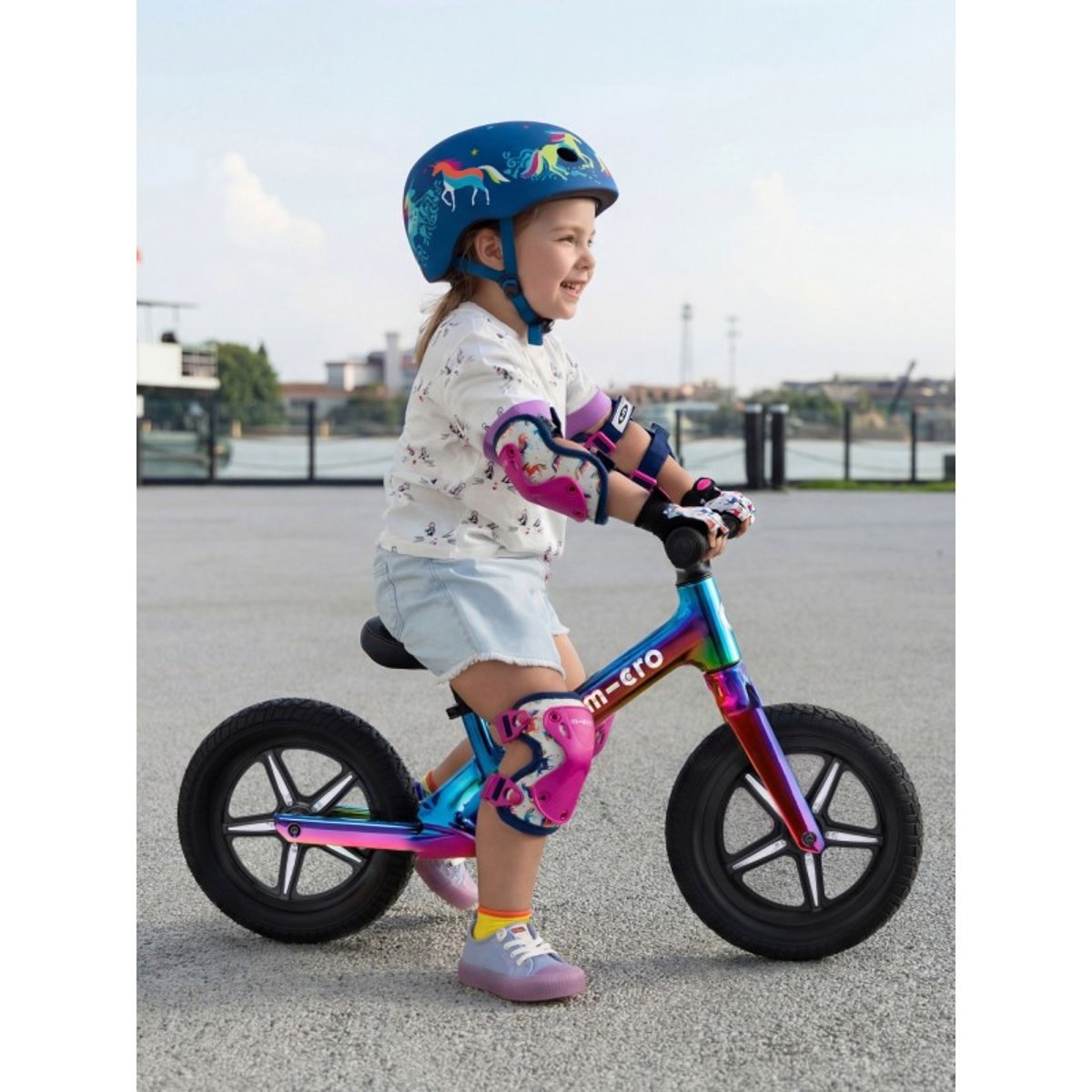Draisienne Micro Balance Bike Ultra LED - Néochrome multicolore, MICRO MOBILITY