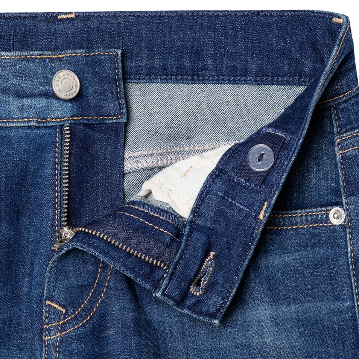 Asher - Jean Coupe Tapered, Taille Normale denim, PEPE JEANS