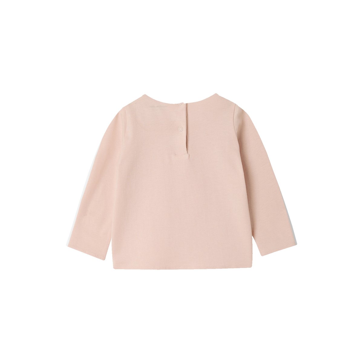 T-shirt manches longues rose pâle, VERTBAUDET