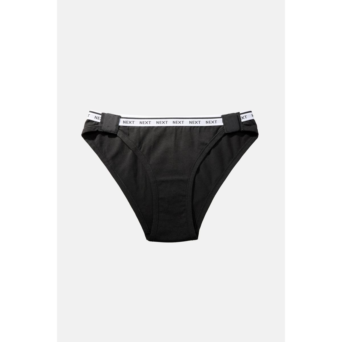 Culotte moulante en coton à logo noir, NEXT
