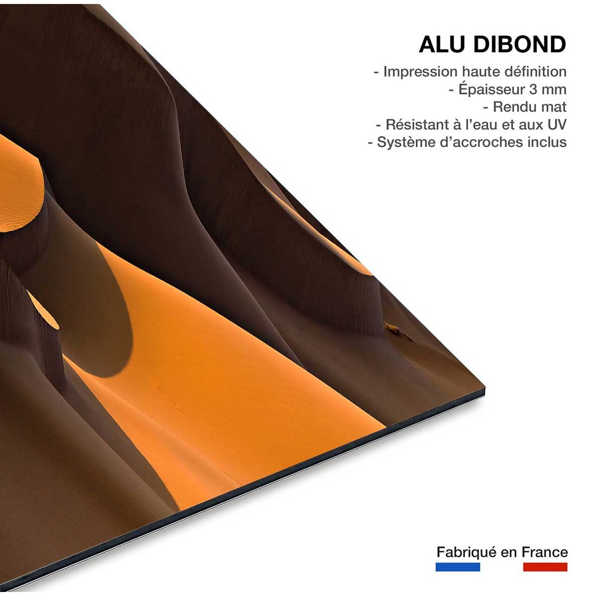 Tableau dune d'Iran tableau alu dibond, HEXOA