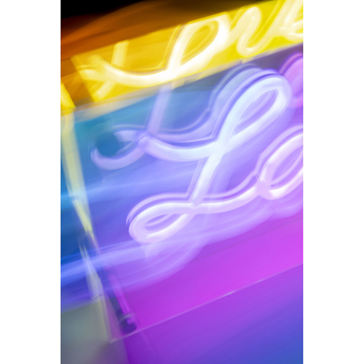 Lampe à poser LED Font LOVE transparent, KARE DESIGN