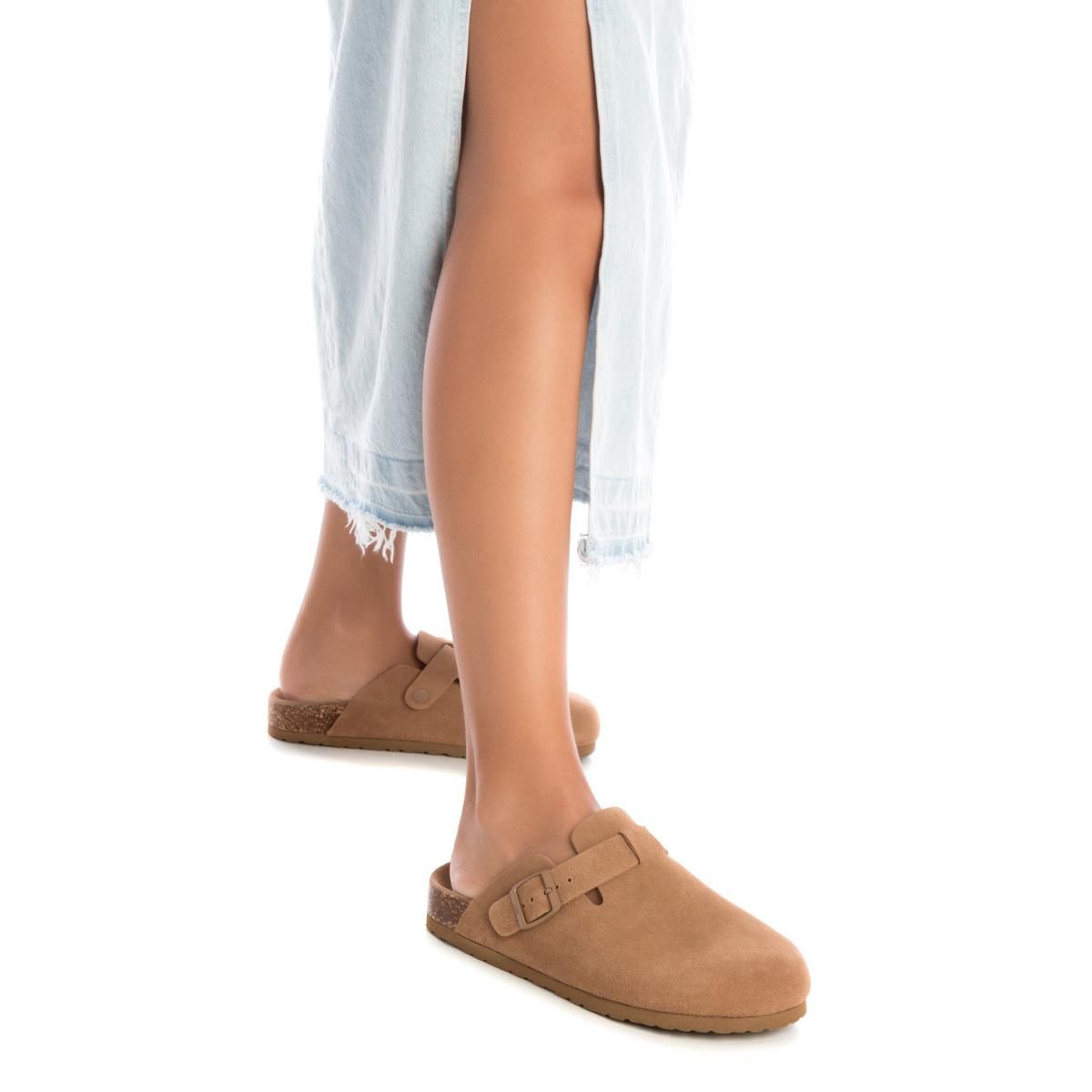 Sabot Plaine Décontractée camel, XTI