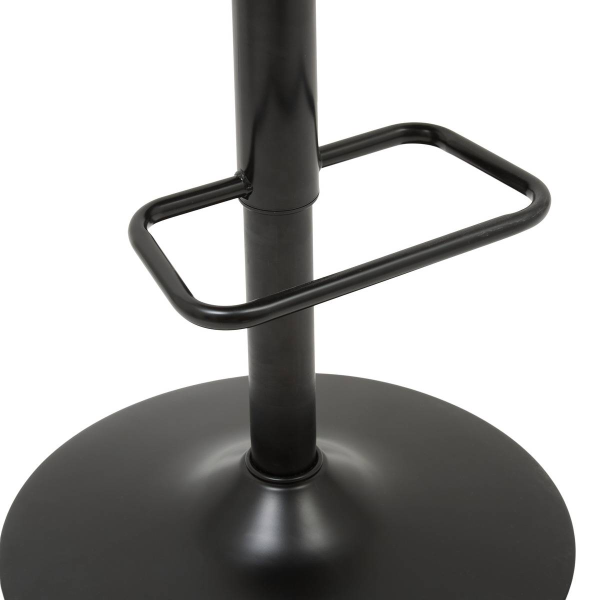 Lot de 2 tabourets de bar pivotants en acier CIREA bronze, ATMOSPHERA