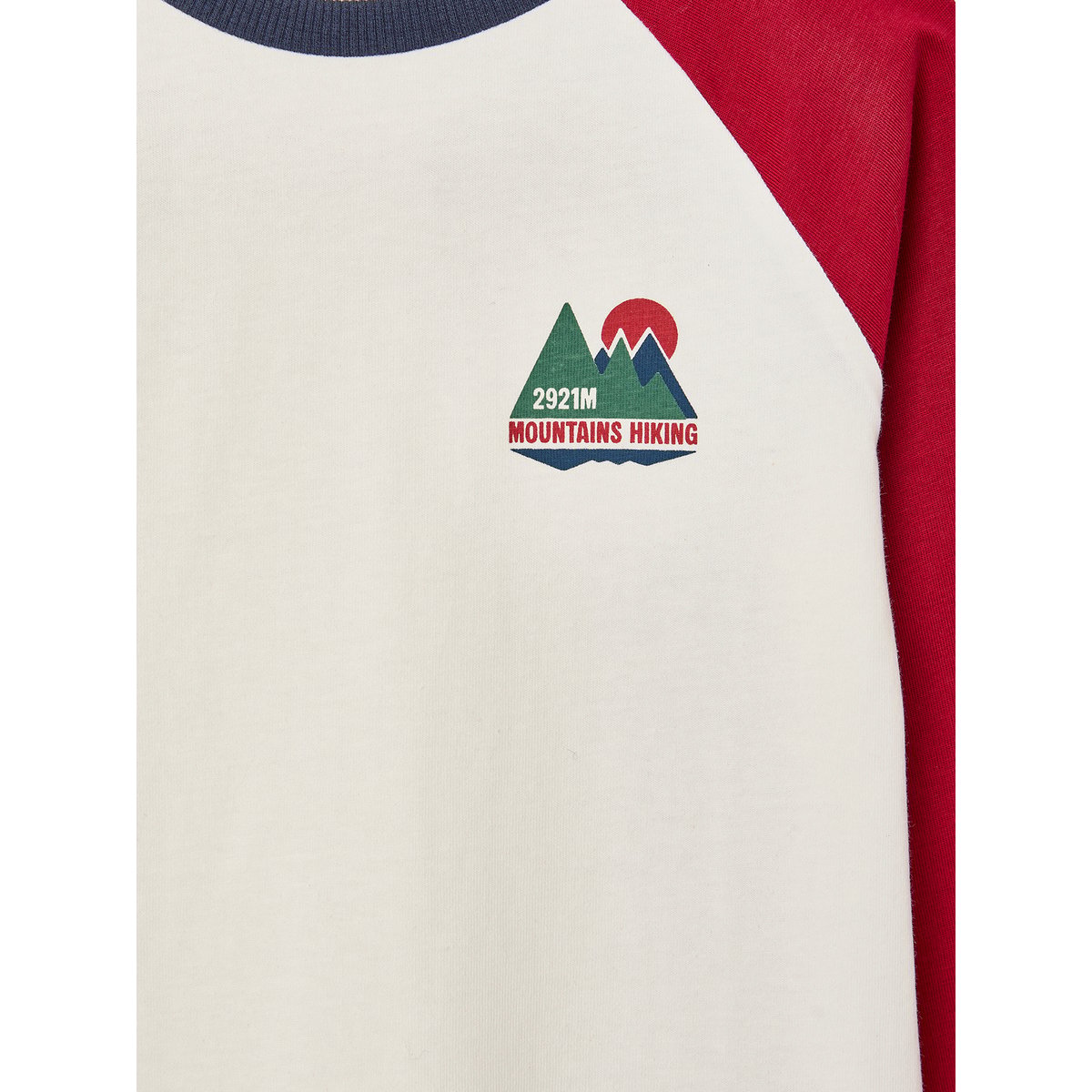 T-shirt manches longues bordeaux, VERTBAUDET
