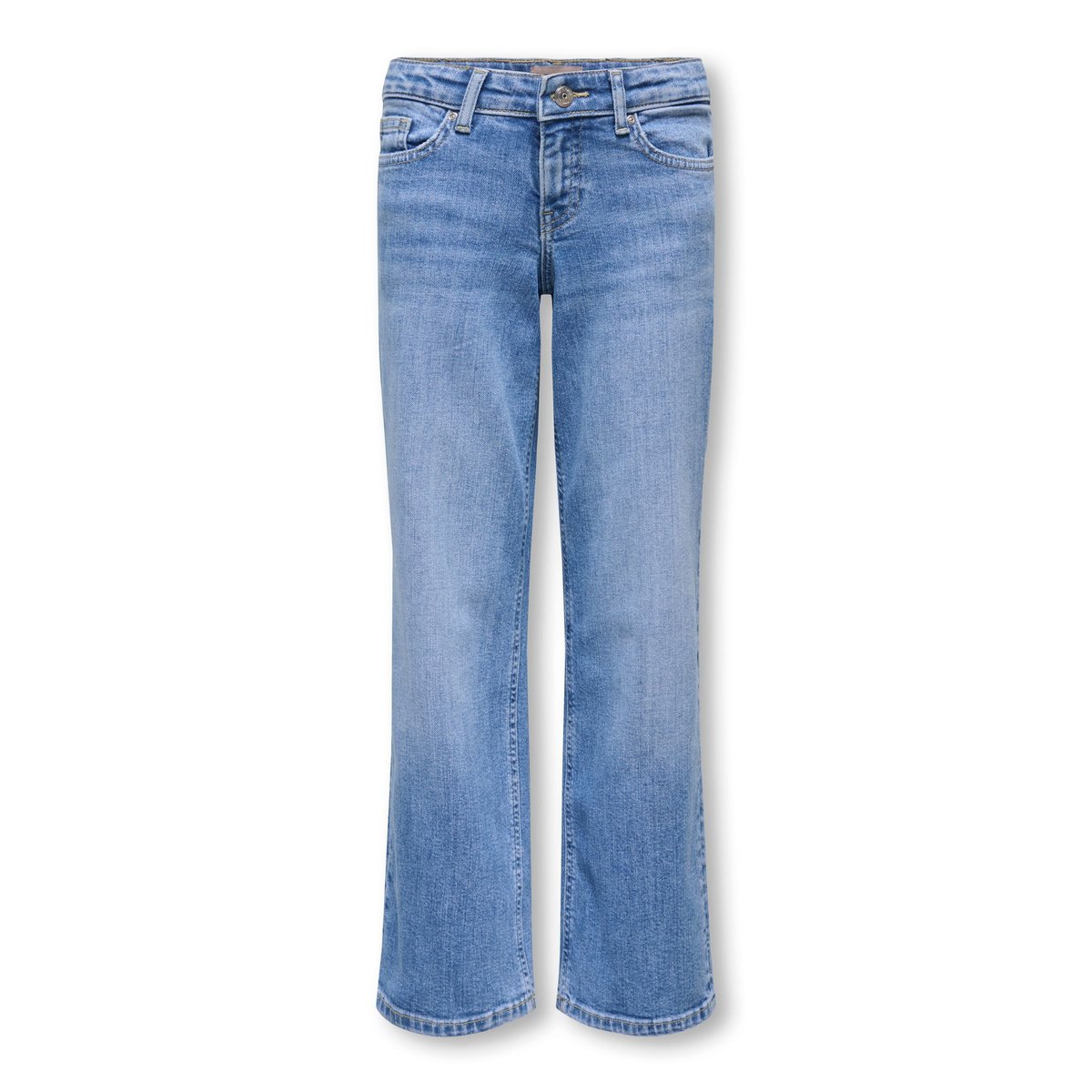 Jean À Jambe Large medium blue denim 1, KIDS ONLY