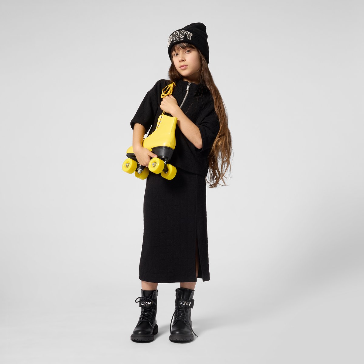 Jupe droite black, DKNY