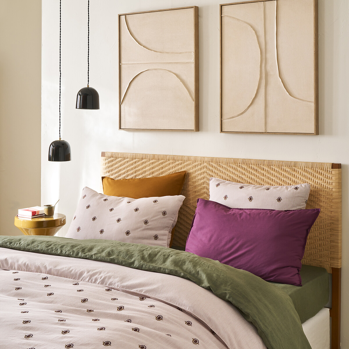 Olymo Linen Wall Art, 60 X 80cm beige, LA REDOUTE INTERIEURS