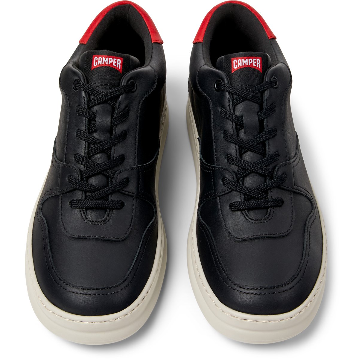Bottines acets Runner Four noir, CAMPER