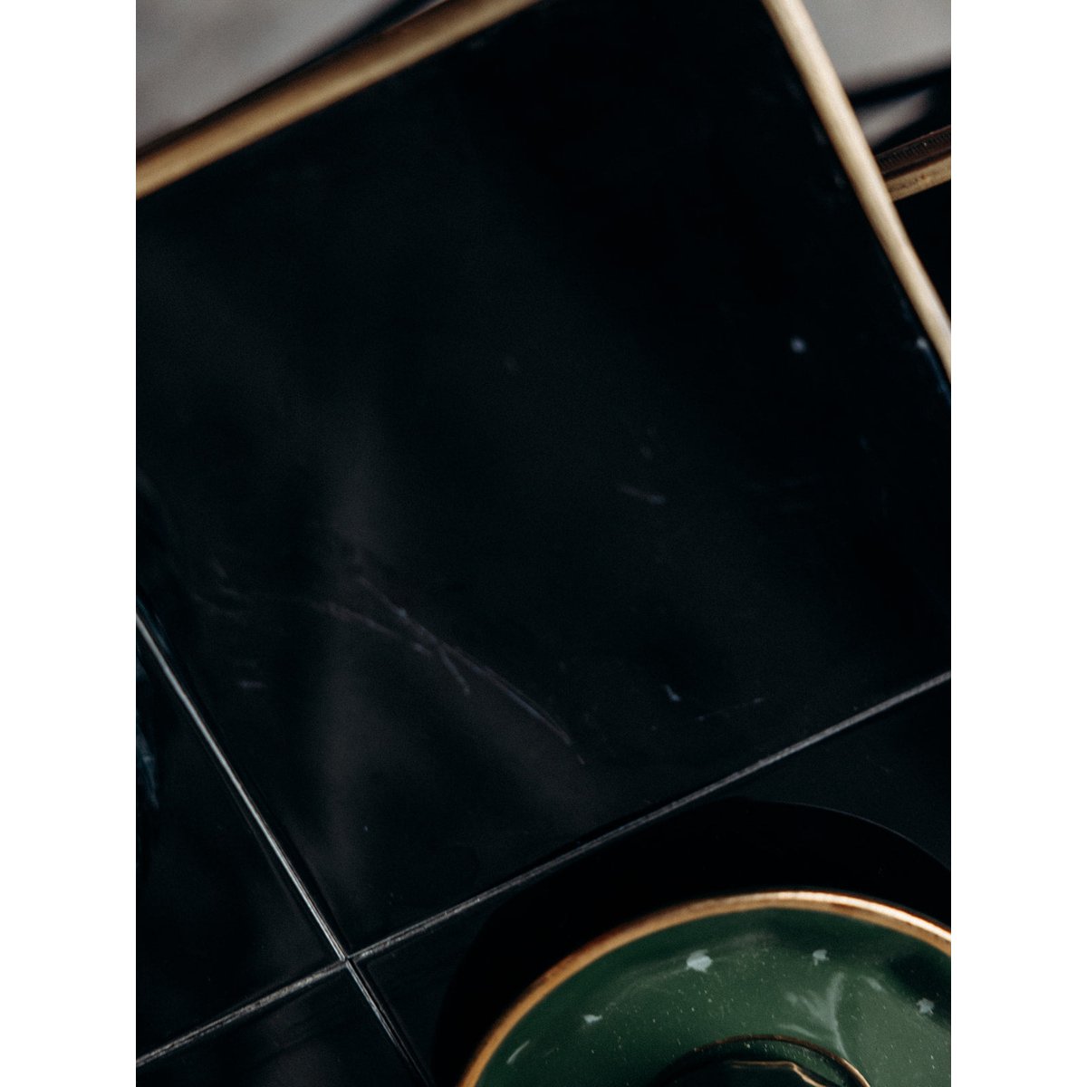 2 tables gigognes Jacques Adnet Barbara N°75 - Bon état noir, DEBONGOUT