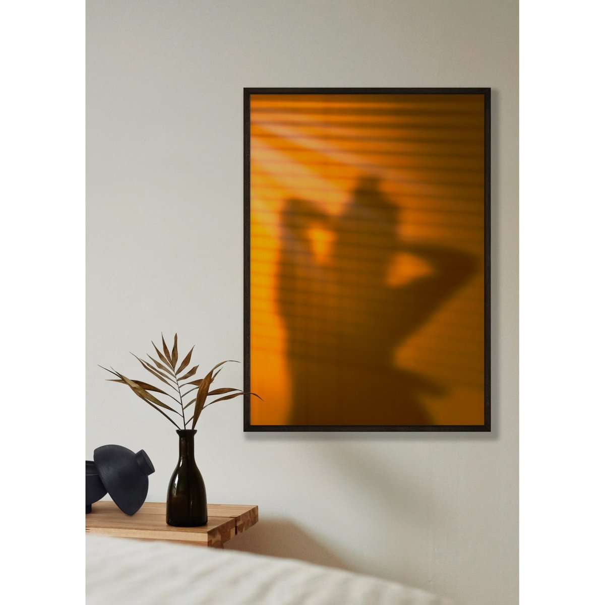 Affiche Shadow Girl blanc, L'AFFICHERIE