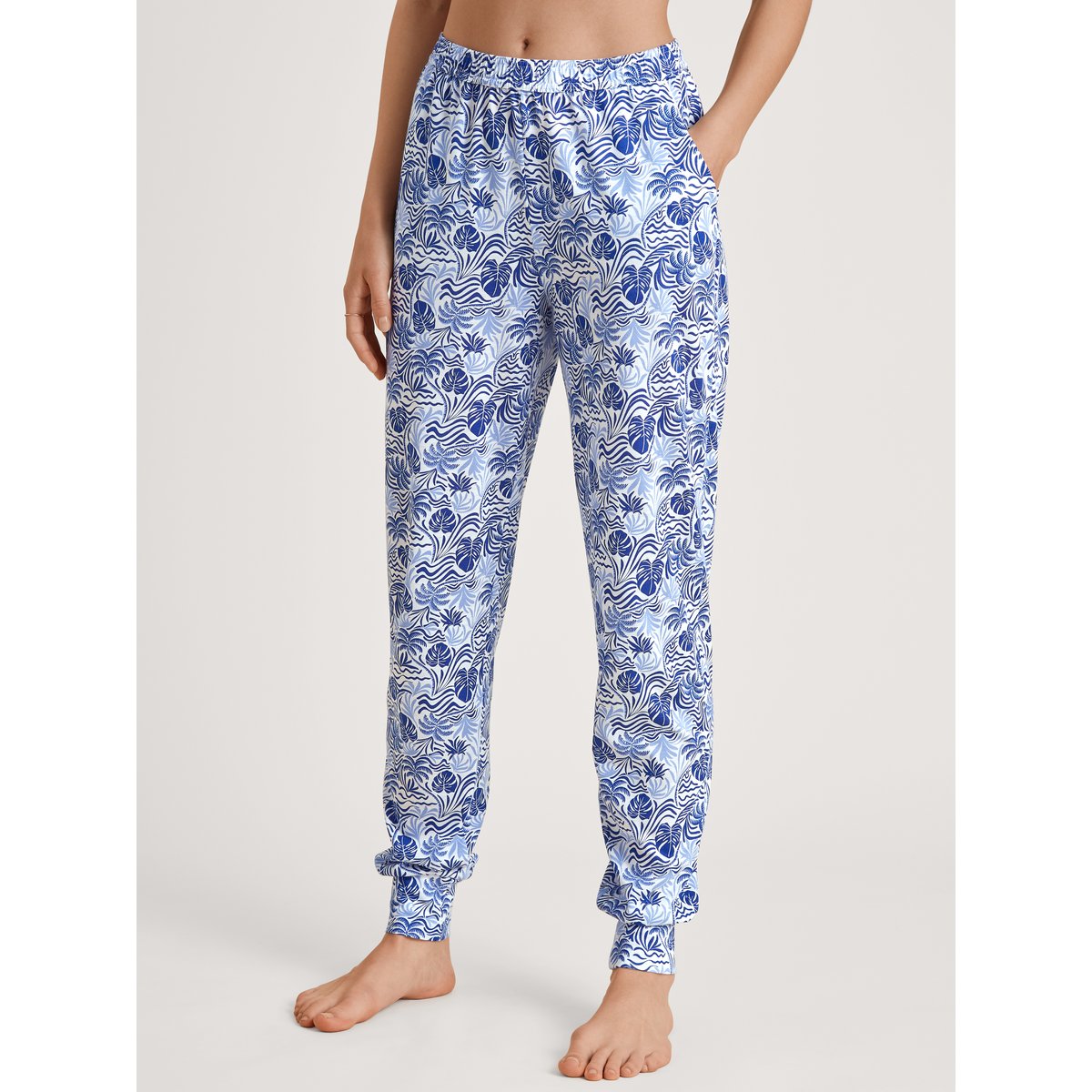 Pantalon Coton FAVOURITES bleu sodalite, CALIDA