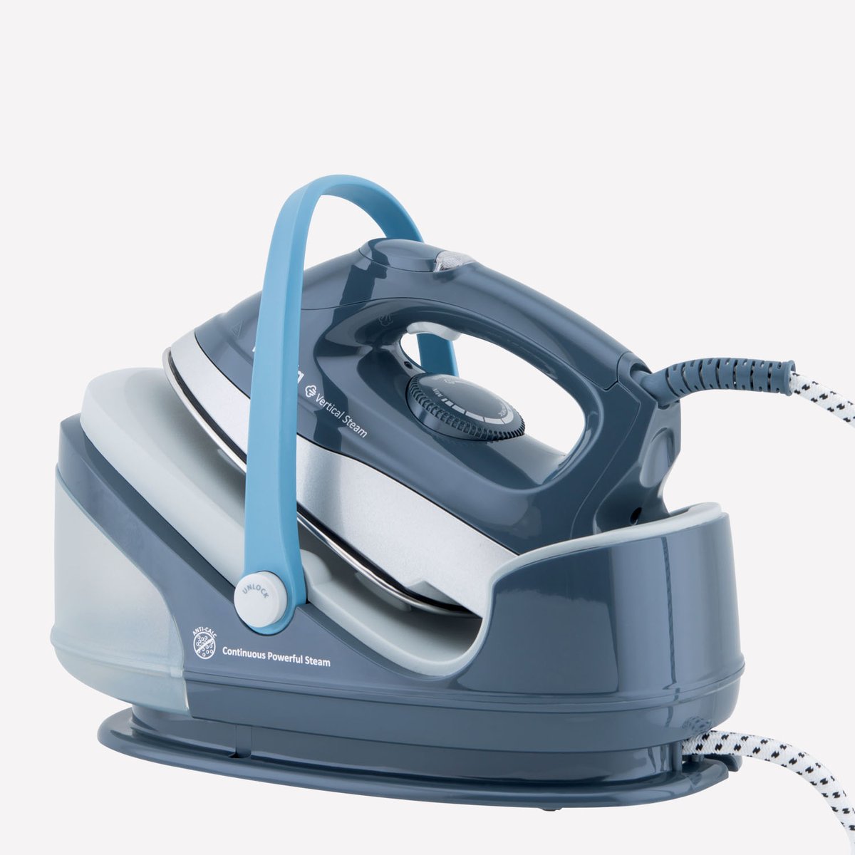 Rasoir anti-bouloches et centrale vapeur - lucy60+v5i bleu, H.KOENIG
