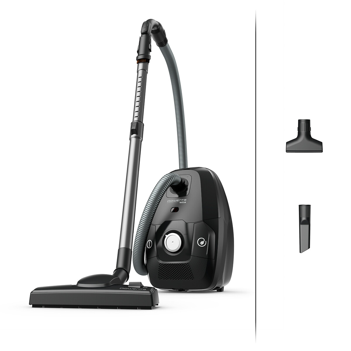 Aspirateur avec sac Green Force RO6136EA aluminium/noir, ROWENTA