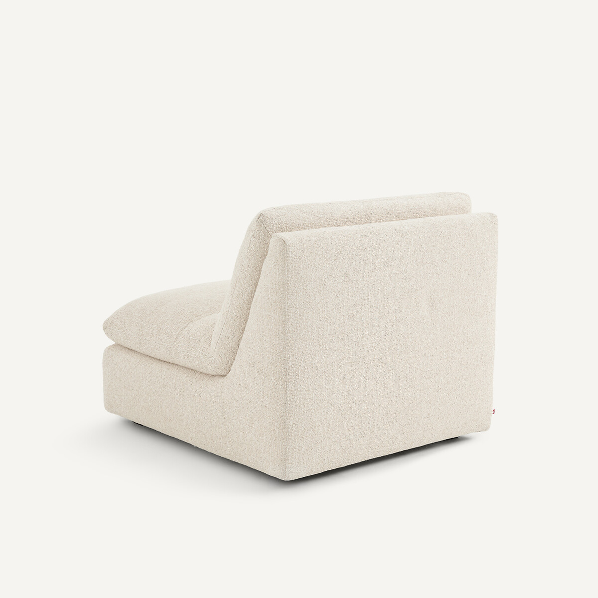 Modulares Sesselmodell aus Bouclé, GIULIANO kreide, AM.PM