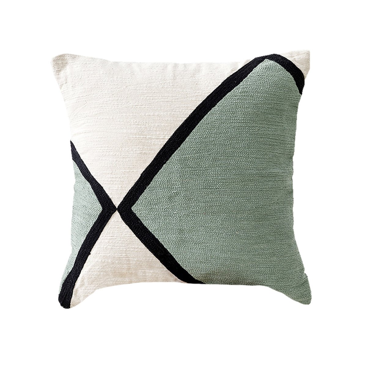 Coussin Textile - BITE menthe, KENAY