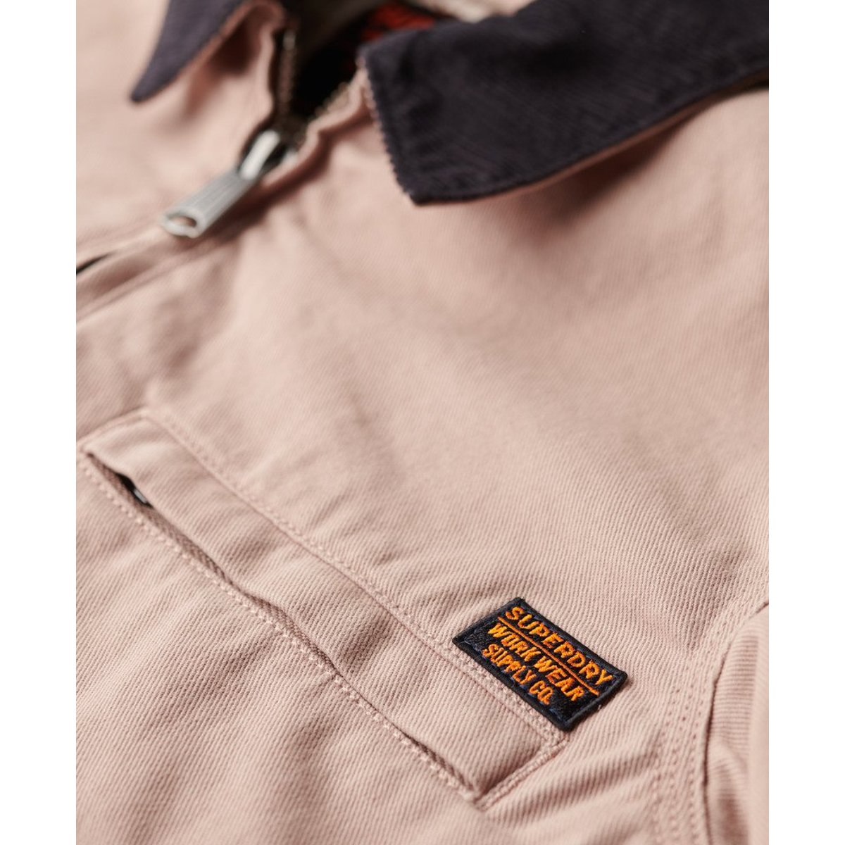 Veste Barn à Col en Velours Côtelé faon, SUPERDRY