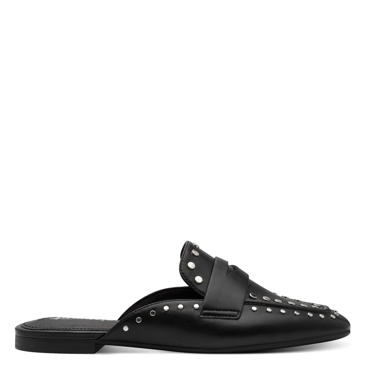 Mule plate noir, TAMARIS