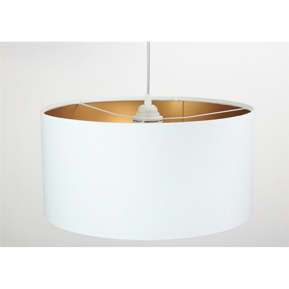 Suspension en tissu, LILY blanc, or, BPS KONCEPT