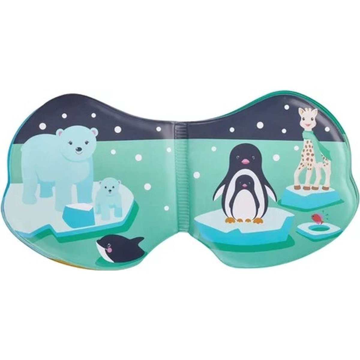 Livre de bain Sophie la girafe couleur unique, VULLI