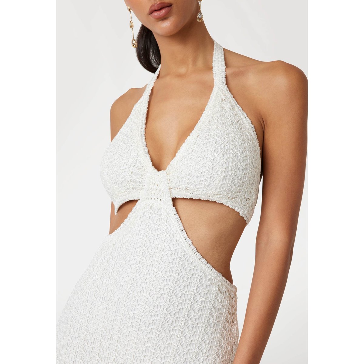Mini Robe Bodycon blanc, GUESS
