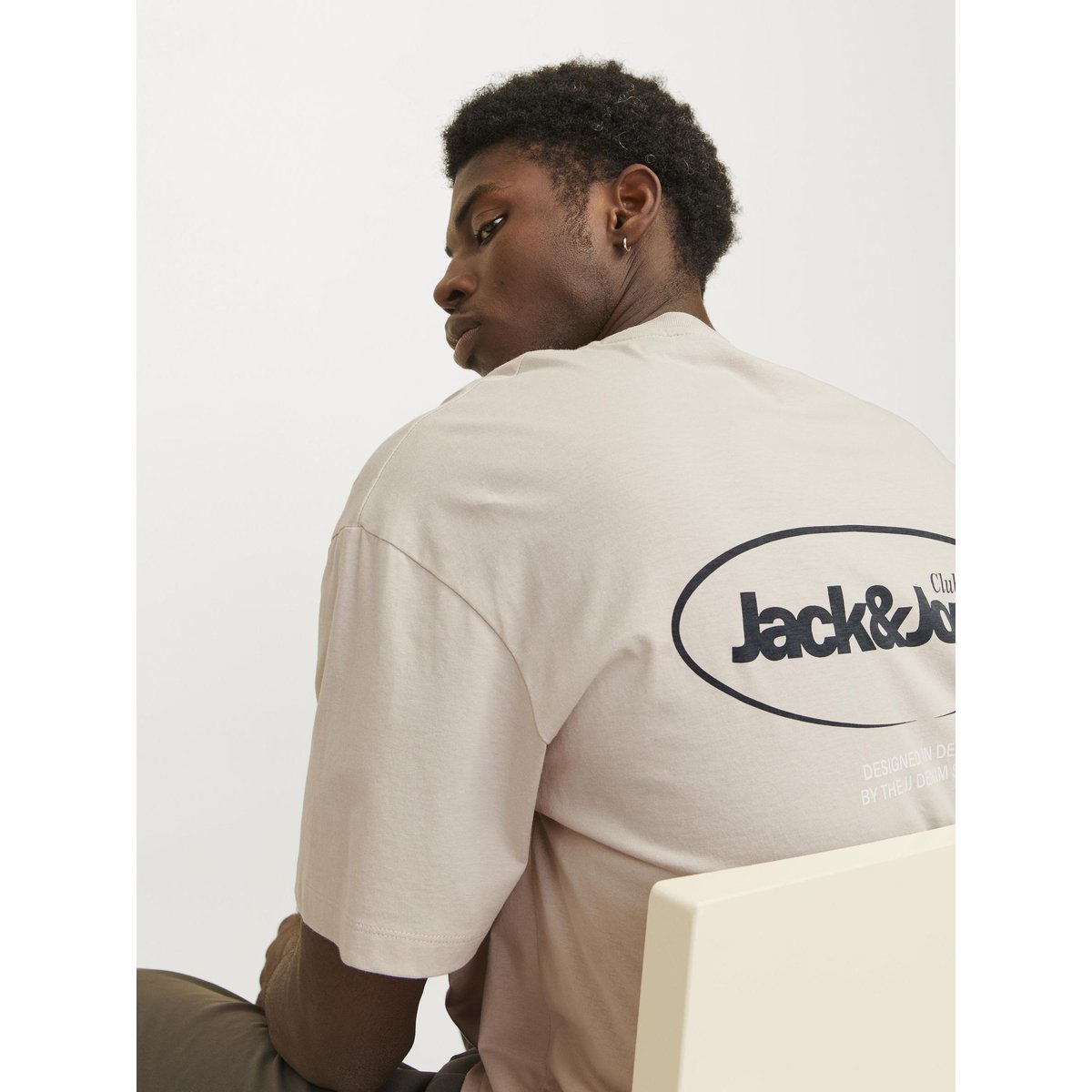 T-Shirt moonbeam, JACK & JONES