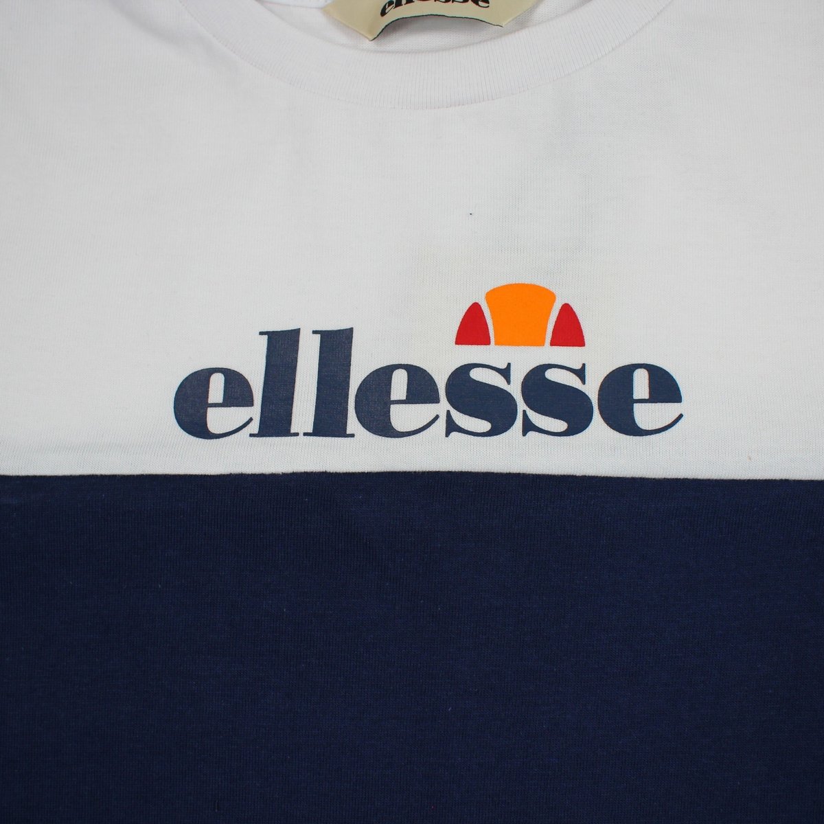 Ensemble t-shirt manches courtes et short BLOCK bleu marine, ELLESSE