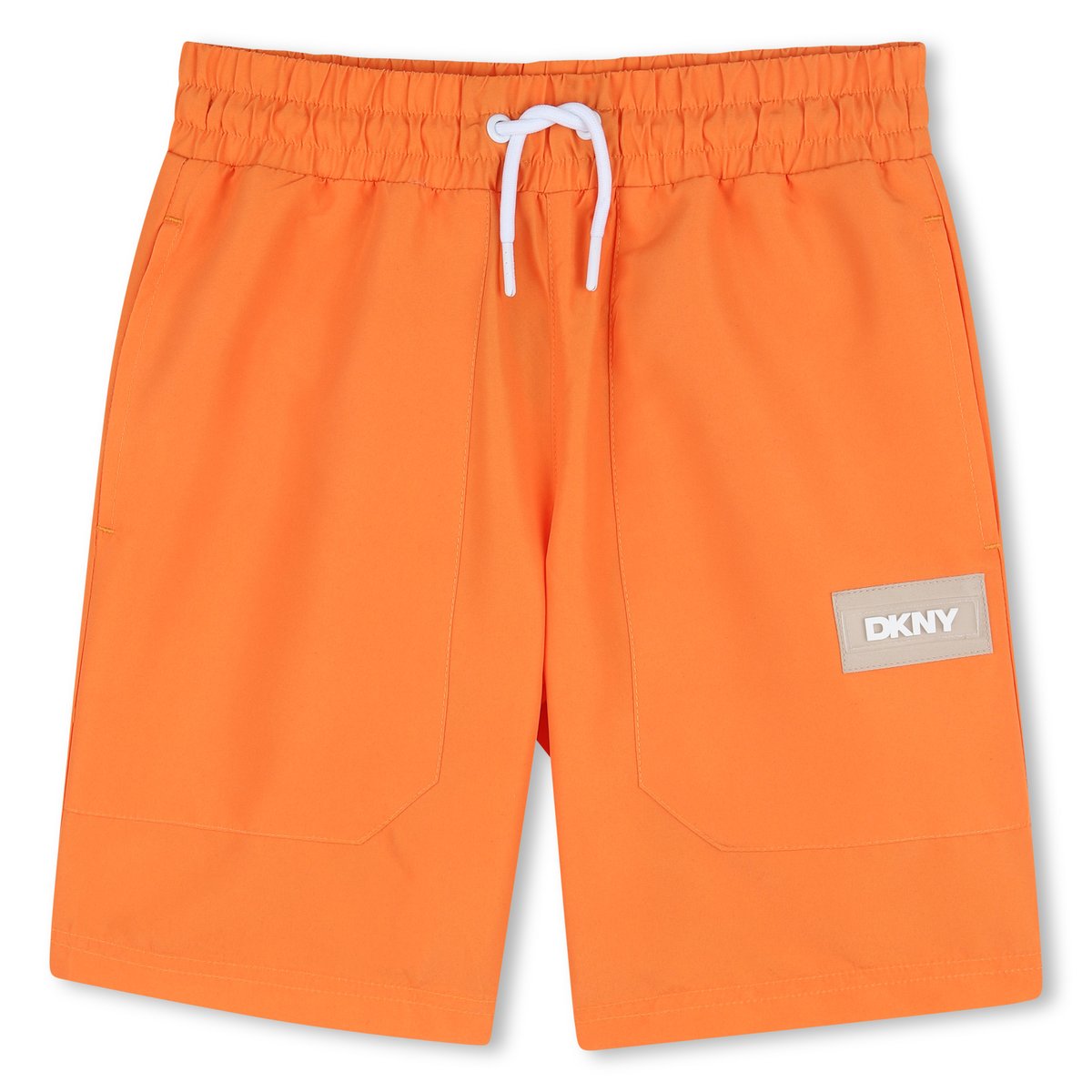 Short de bain orange, DKNY