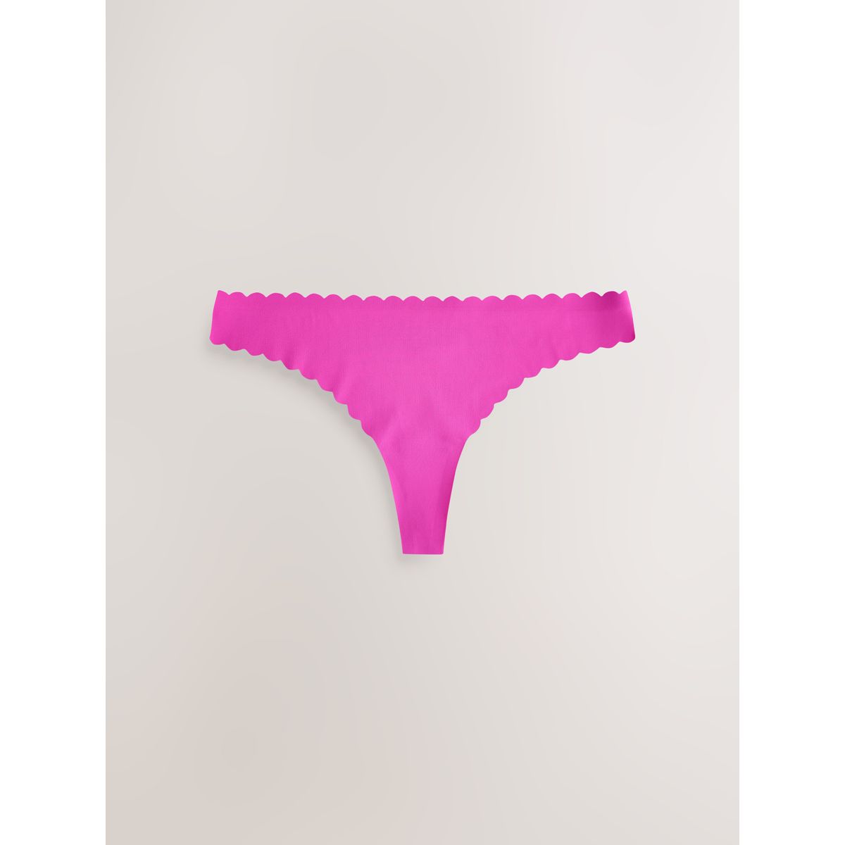 Culotte festonnée invisible, lot de 3 rose/orange, NEXT
