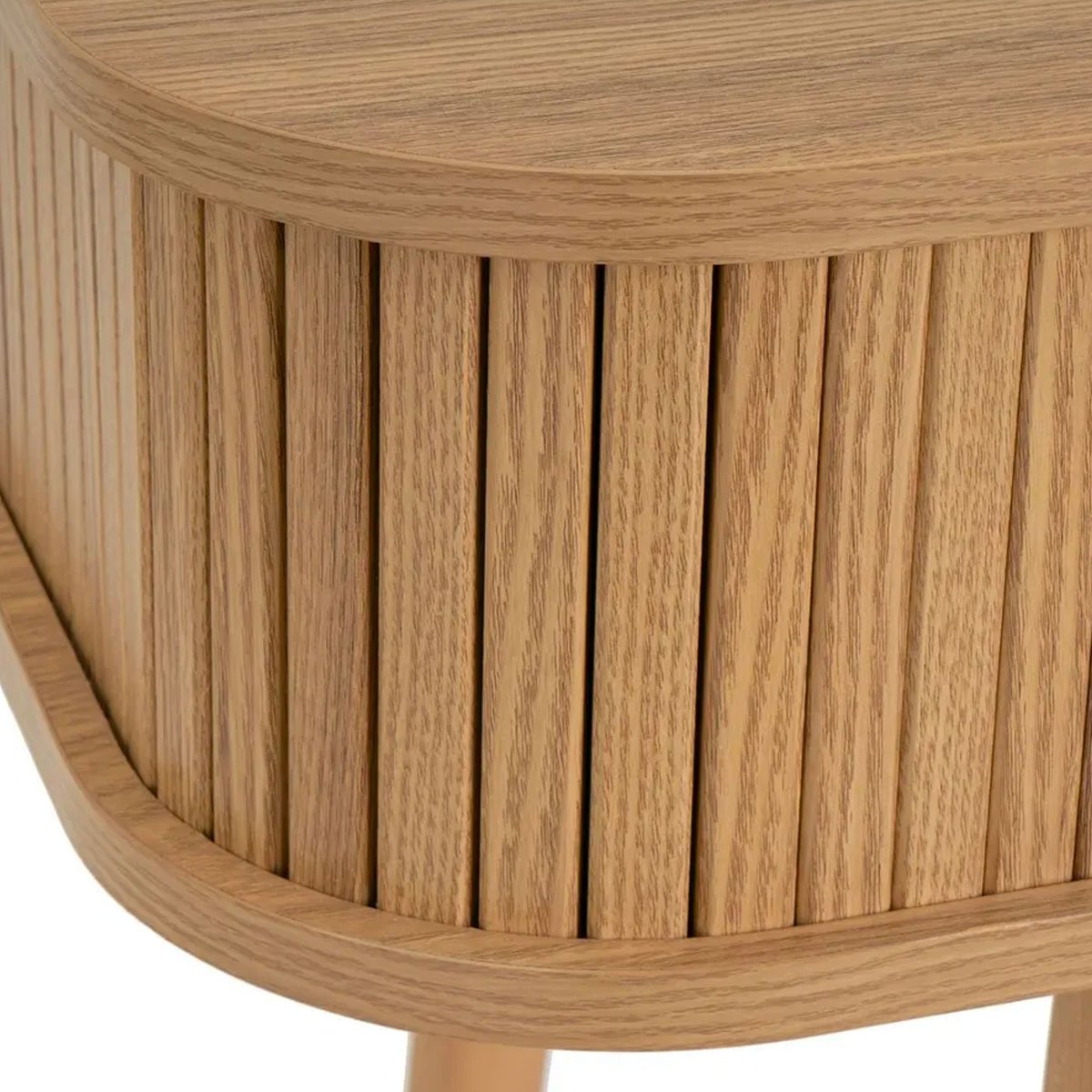 Bureau secrétaire en bois à portes coulissantes 120x50x75cm bois, WADIGA