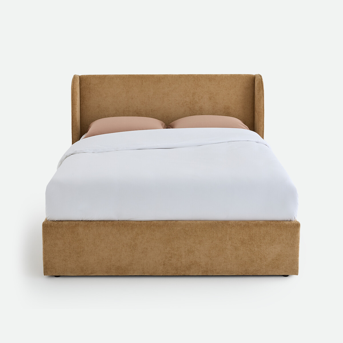 Letto contenitore con rete sollevabile, Nasik bronzo, LA REDOUTE INTERIEURS