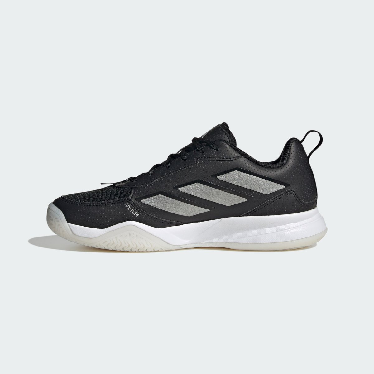 Chaussure de tennis basse Avaflash core black / silver metallic / cloud white, adidas Performance