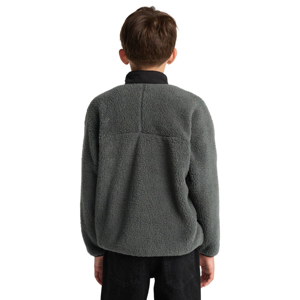 Veste en polaire CLASSIC SHERPA Y bleu ardoise, ELEMENT