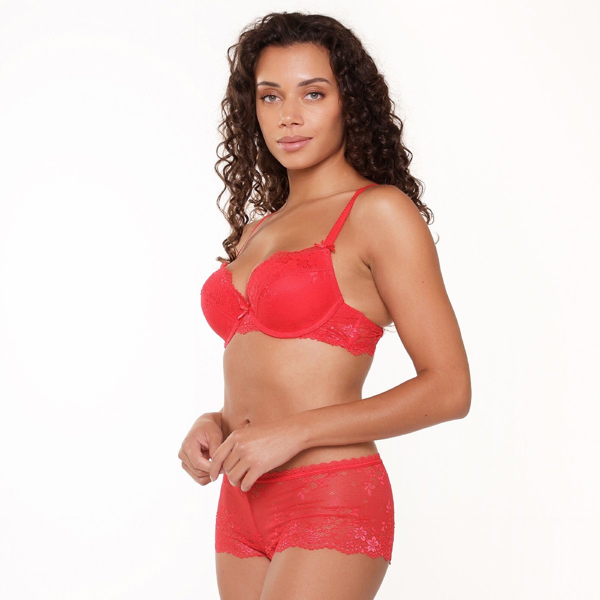 DAILY Soutien-gorge Push up rouge, LINGADORE