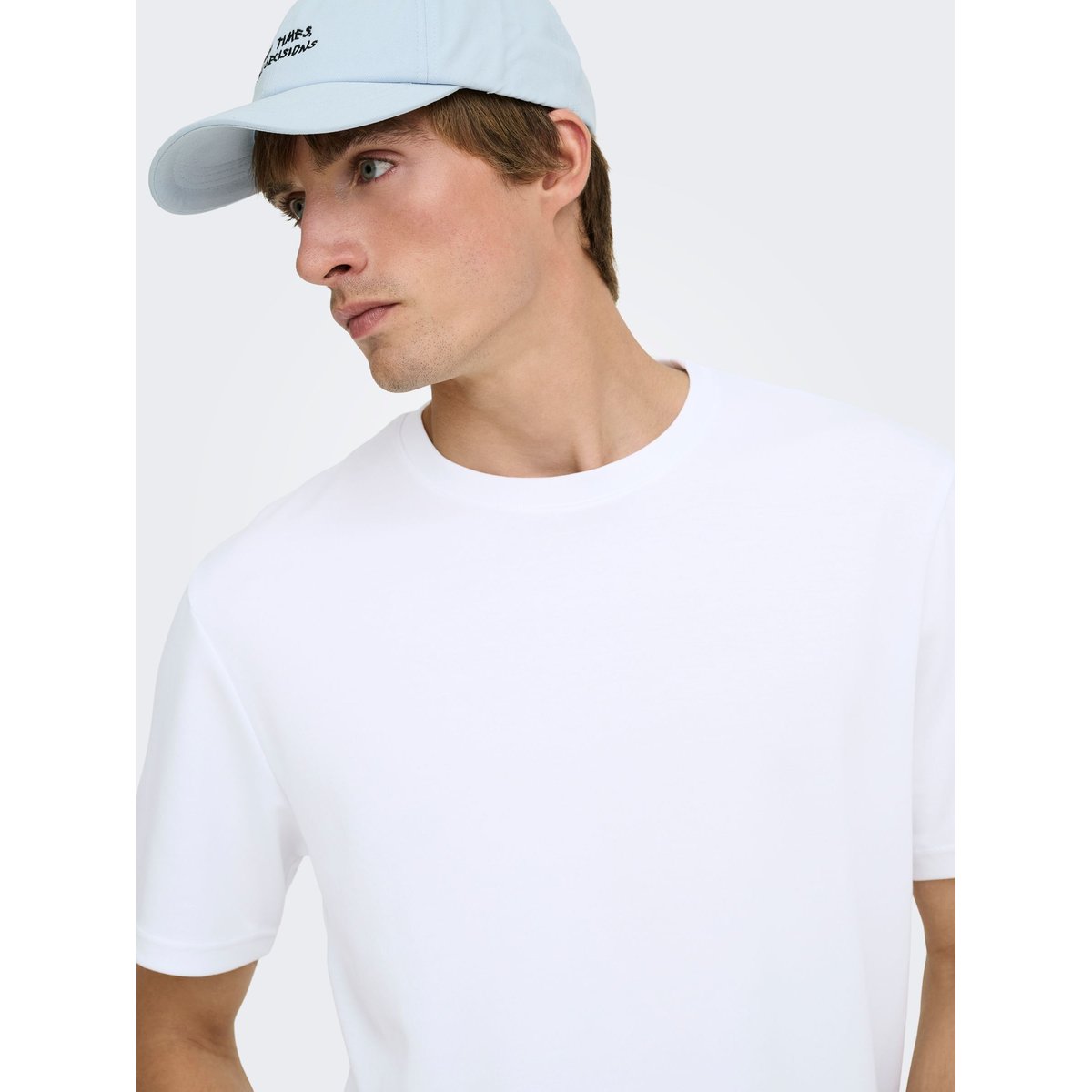 T-Shirt white, ONLY & SONS