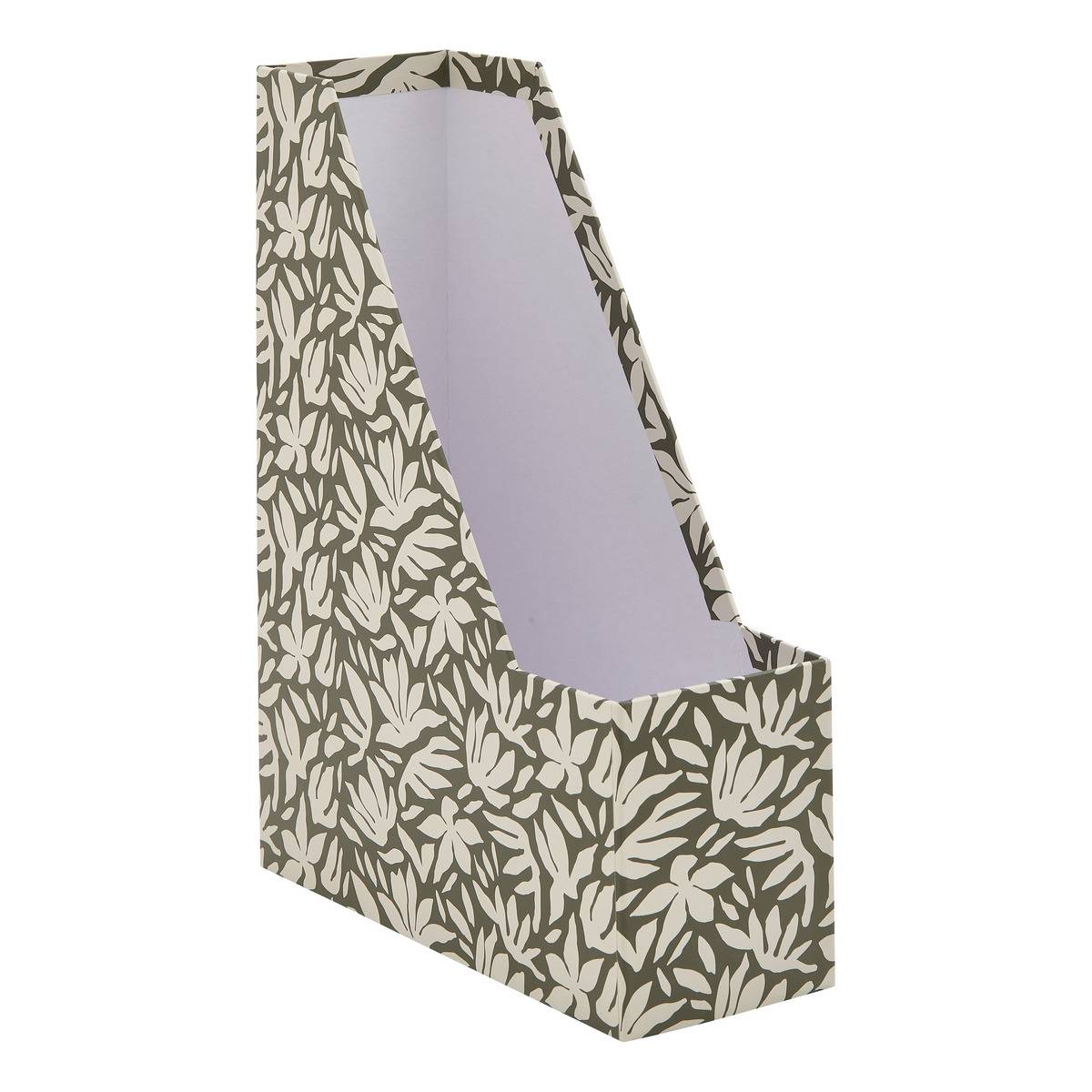 Porte revue compatible A4 FLOREA vert laurier, 5FIVE SIMPLY SMART