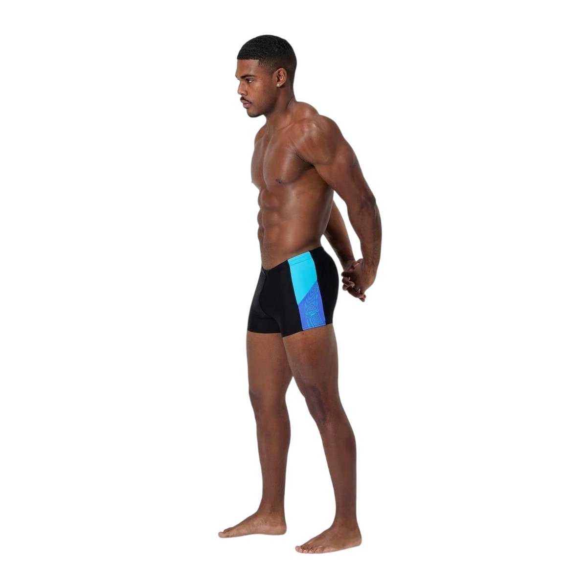 Jammer de natation motif/style blocs de couleurs DIVE AQUASHORT bleu cobalt, SPEEDO