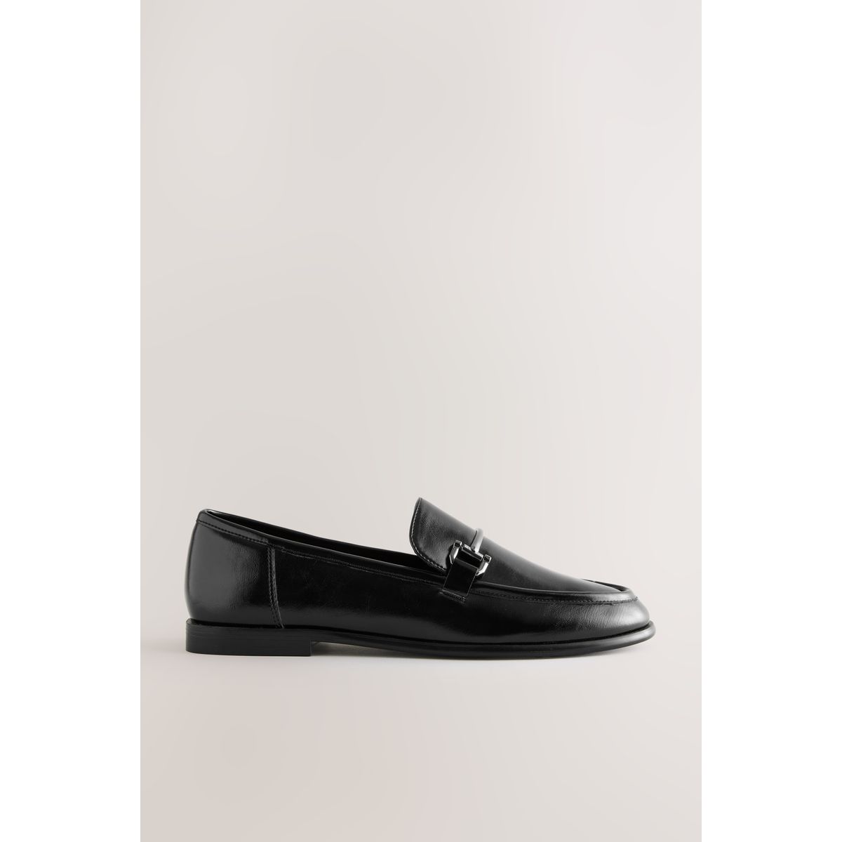 Mocassins à bout rond et liseré noir, NEXT