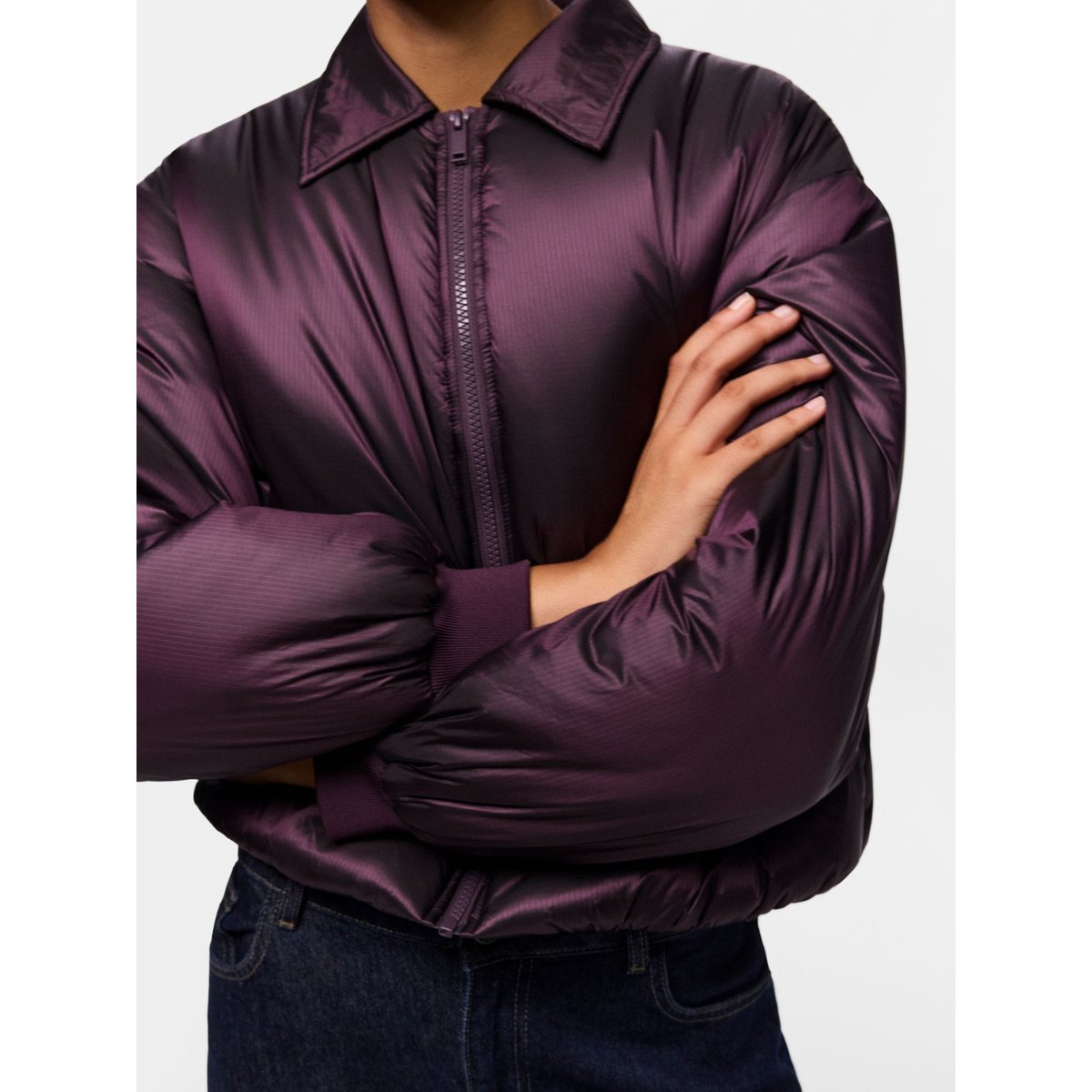 Veste Bomber violet - plum perfect1, PIECES